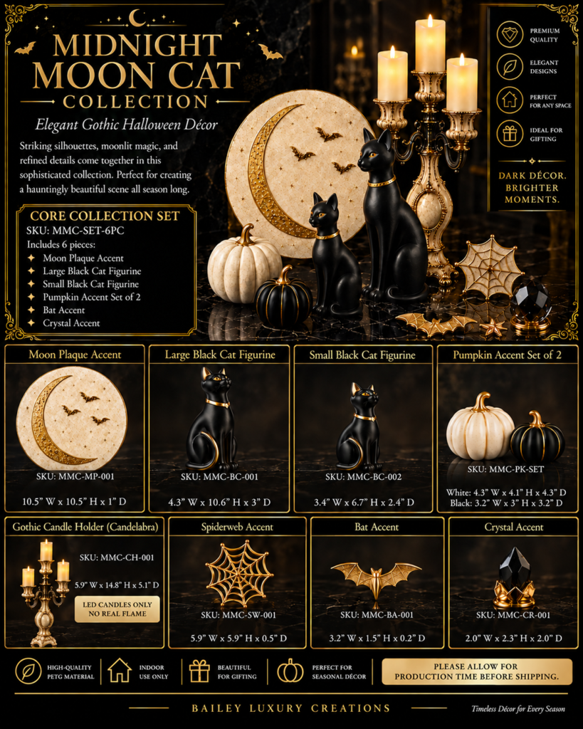 Midnight Moon Cat Collection