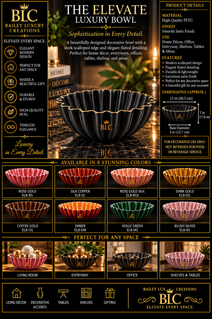 The Elevate Luxury Bowl